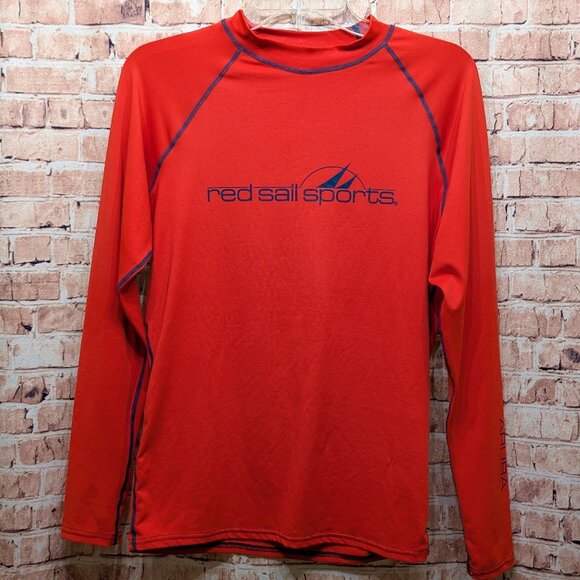 Red Sail Sports Rash Guard Size Med Check Measurements - Picture 1 of 9